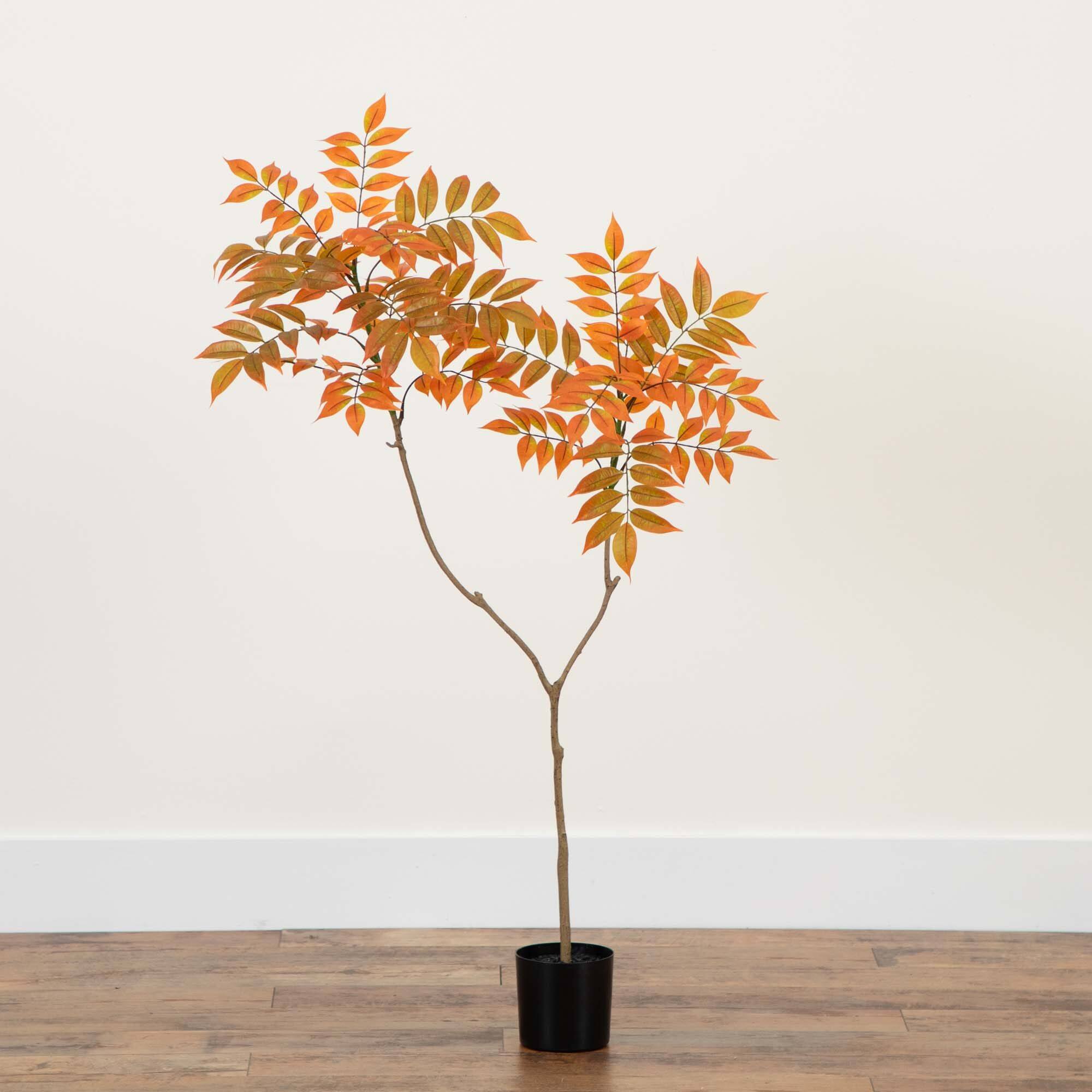 4ft. Autumn Minimalist Sumac Artificial Fall Tree